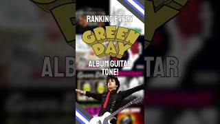 Ranking EVERY Green Day album GUITAR TONE!