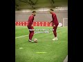 van dijk defends by looking at his opponent🤯🤫 shorts football soccer