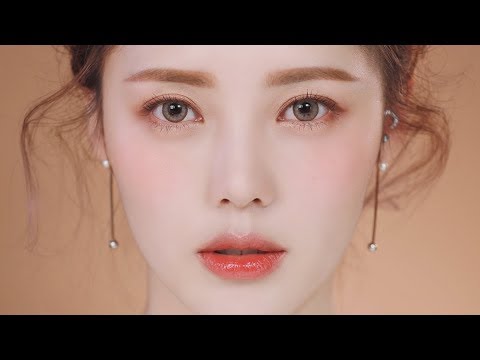 Glowy Coral Makeup (With Subs) 촉촉 코랄 메이크업 Glowy Coral Makeup (With Subs) 촉촉 코랄 메이크업