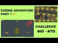 CODE MONKEY: CODING ADVENTURE🍌:  PART 1: FUNDAMENTALS - CHALLENGE#61 - #70 (ARRAY INDEXING)