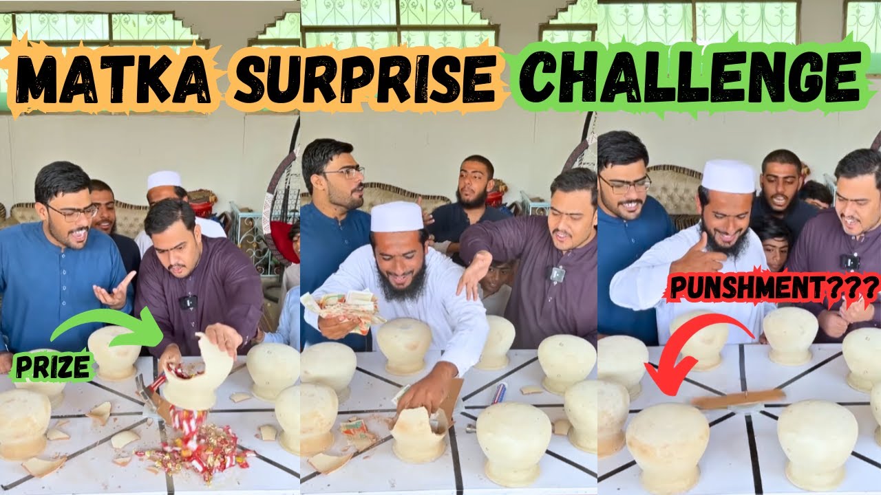 Matka Surprise Challenge Youtube