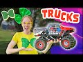 BIG Remote Control Monster Trucks For Kids With Brecky Breck | The Monster Truck Song