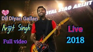 Dil Diyan Gallan Arijit Singh Live 2018 | Arijit Singh Live MTV India Tour Pune 2018 | Arijit Singh