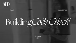 Design 101: Building Code Check
