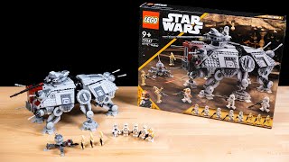 LEGO Star Wars AT-TE Walker (2022) REVIEW | Set 75337