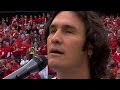 NLCS Gm3: Joe Nichols performs the national anthem