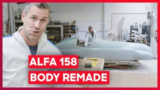 Ant Anstead Creates Alfa 158 Body In Fibreglass | Ant Anstead’s Master Mechanic