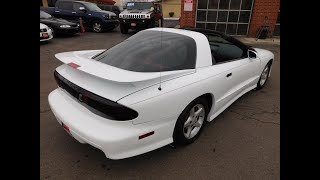 1995 Pontiac Firebird Trans Am Coupe - T-Tops! 58,000 Miles, Red Interior, Many New Parts, Clean!