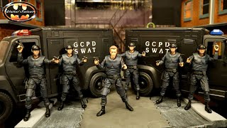 6x NECA Robocop Alex Murphy SWAT GCPD Police Cop Army Building Batman Action Figure Review