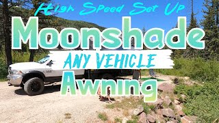 High Speed Set Up of MoonShade Universal Awning