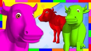 Pinta y Limpia a La Vaca Lola | Aprende los Colores en La Granja de Zenón | A Jugar