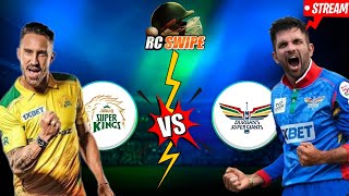 RC Swipe : Joburg Super Kings vs Durban Super Giants SA20 League 2025 ! Gameplay Live ! Ta Gaming