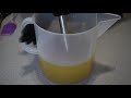 warm vanilla sugar soapmaking fail 🤷‍♀️ vanilla discoloration time lapse