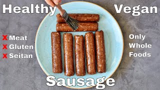 Vegan Sausage Recipe (Gluten-Free Veggie Bratwurst)