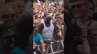 Shaq Sighted Rocking In the Front Row Of This Rave 😱🤘