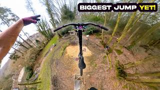 We Build and Ride our Biggest Back Garden Jump Yet!