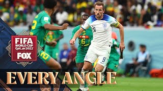 Harry Kane shifts into OVERDRIVE and scores a goal for England against Senegal | Every Angle
