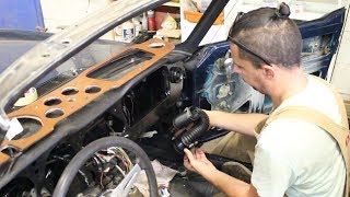 1973 Triumph TR6 Restoration - part 25 - Door glass seals and dash air ducts