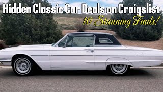 10 Amazing Craigslist Classic Car Finds Hidden Gems You Can't Miss!
