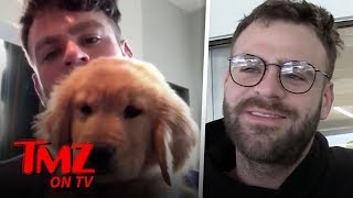 Alex Pall Of The Chainsmokers Loves Golden Retrievers | TMZ TV