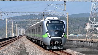 8775次EMU900區間車試運轉高速通過泰安站