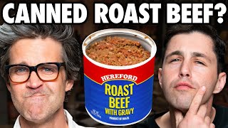 Expensive vs. Canned Meat Challenge ft. Josh Peck