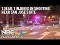 1 Dead, 1 Injured in Shooting Near San Jose State; Suspect At-Large: Police