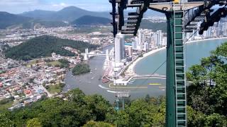 Passeio Teleférico - Praia de Laranjeiras para Barra Sul, em Balneário Camboriú-SC