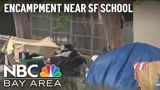 Residents, Campus Leaders Raise Concern Over Homeless Encampment Near SF School