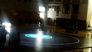 SPSL wrestling Championship Tournament intro last round-Taeshawn Cummings