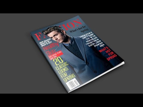 How to Create a Magazine Cover in Photoshop How to Create a Magazine Cover in Photoshop