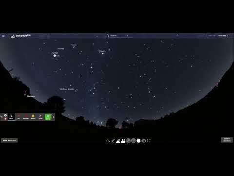 Stellarium Web Online Star Map - YouTube