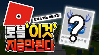 로블록스에서 공개한 로벅스 버는 법이 있다고? [로블록스]