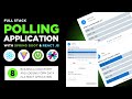 Creating a Login Form in a React Application | Polling Application with Spring Boot & React | #8