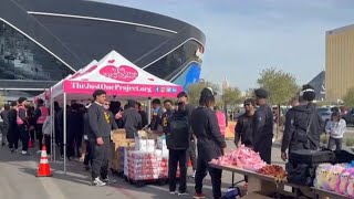 Texas A\u0026M, USC give back to the valley for Las Vegas Bowl