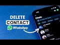 How to Delete a Contact on WhatsApp?