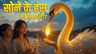 लालच - सोने के हंस की कहानी #motivation #stories #hindi #rkgyanstory