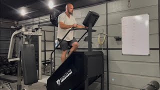 first time using the signature fitness stair master review
