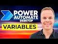 Variables in Power Automate for Desktop (Full Tutorial)