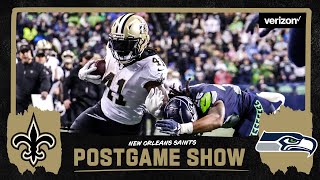 LIVE: Saints-Seahawks Postgame Show Week 7 | 2021 NFL