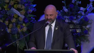 Ty Lenehan's brother-in-law reads family's statement at funeral