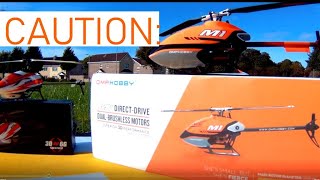 OMPHobby M1 - First Helicopter? Beware