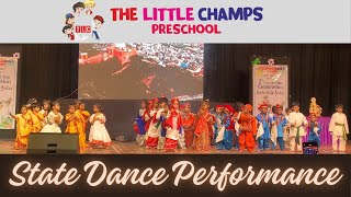 State Dance Performance | The Little Champs PreSchool | Annual Function 2024 | Joyfull Ride