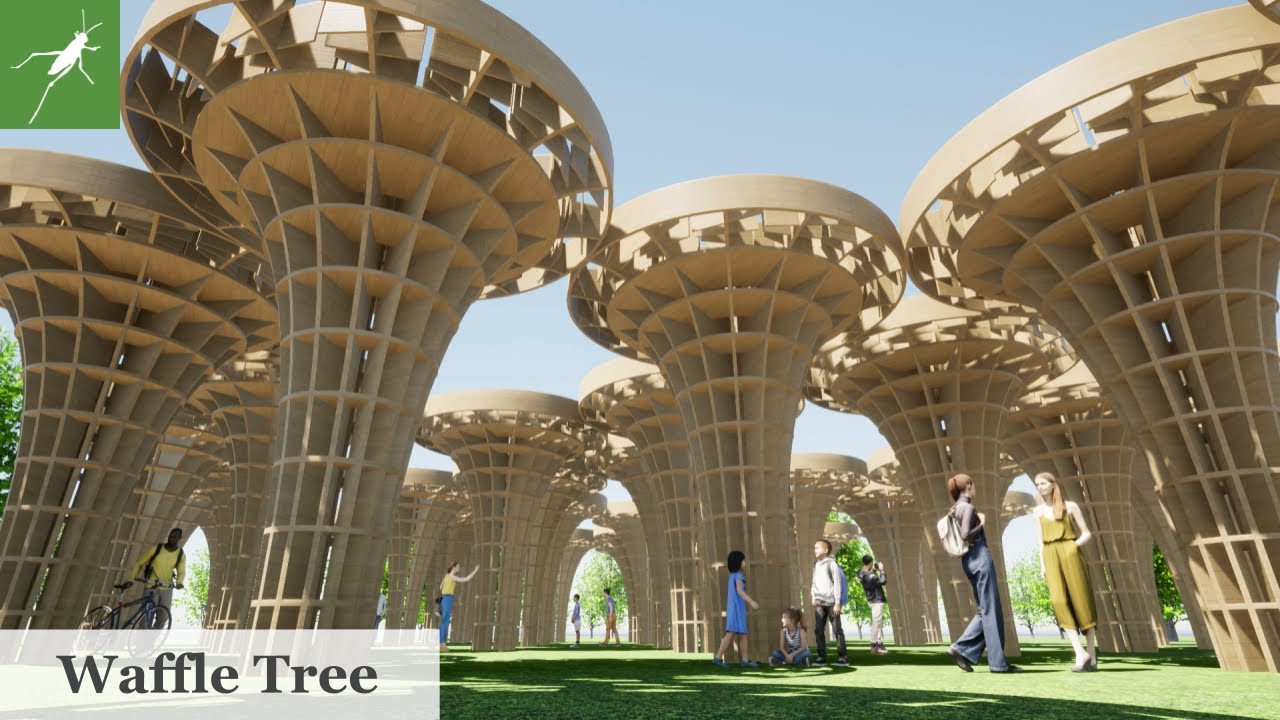 Grasshopper Tutorial Waffle Tree Youtube