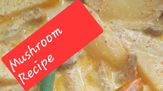 Mushroom Shorshe Posto | Mushroom Recipe | Easy and Quick