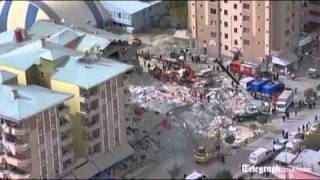 Aerial of earthquake-hit Turkey shows full extent of damage