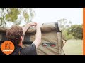 Oztent RV4 Canvas Touring Tent - How to setup and pack away