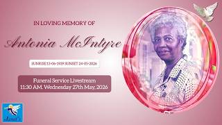 Antonia McIntyre Funeral Service Livestream