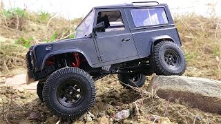 RC ADVENTURES - 1/18th scale RC4WD Gelände II Land Rover D90 Defender - RTR