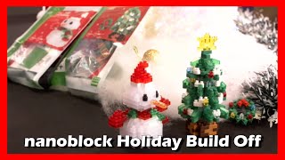 nanoblock Holiday Build Off